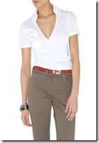 karen millen white shirt